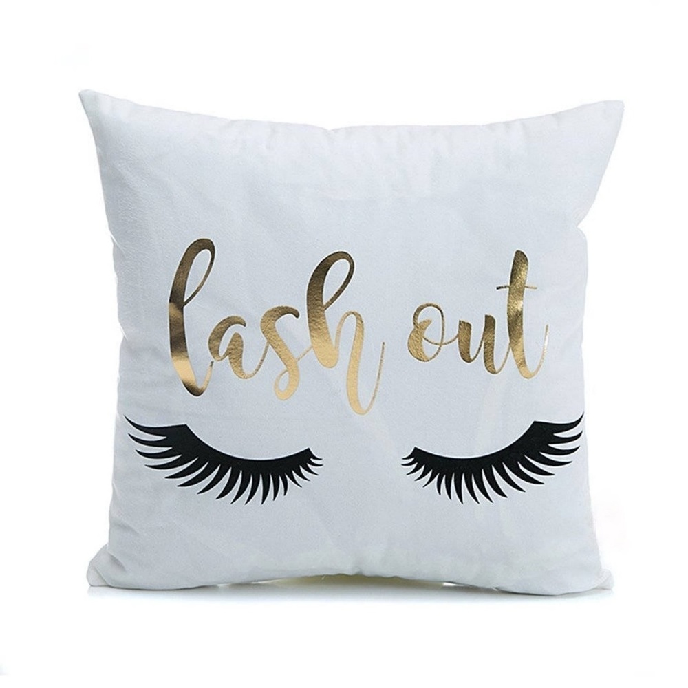 Lash Out Pillow 18x18